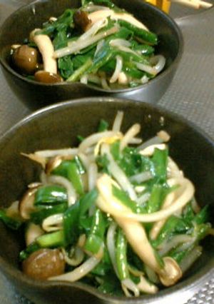 ニラともやしのナムル風おひたし-レシピのメイン写真