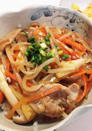 フライパンで5分！超簡単☆五目あんかけ丼-レシピのメイン写真
