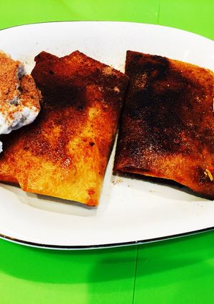 ダイエットおやつ簡単熱りんごパイアイス添-レシピのメイン写真