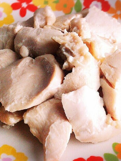 レンチンで簡単!鶏胸肉の塩麹蒸し-レシピのメイン写真