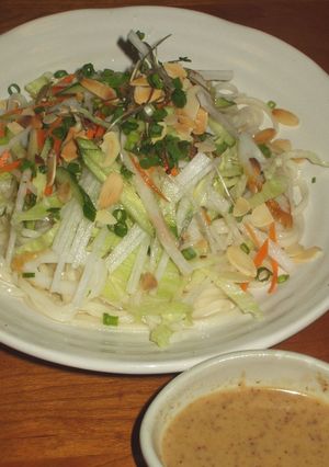 アーモンドのたれで☆サラダうどん-レシピのメイン写真
