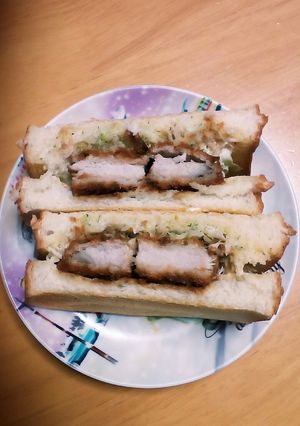 我が家のカツサンド-レシピのメイン写真