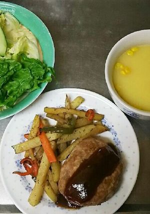 ふっくらジューシー麩入り豆腐ハンバーグ-レシピのメイン写真