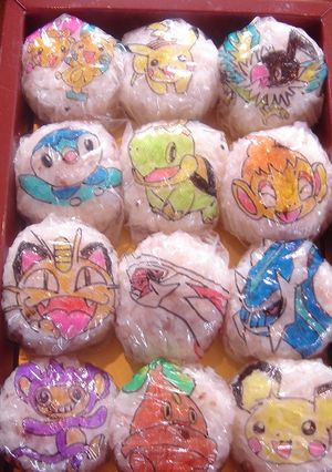 運動会にキャラ弁★ポケモンおにぎり超簡単-レシピのメイン写真