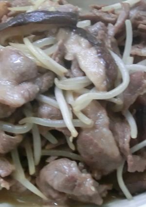 生ラム炒め-レシピのメイン写真