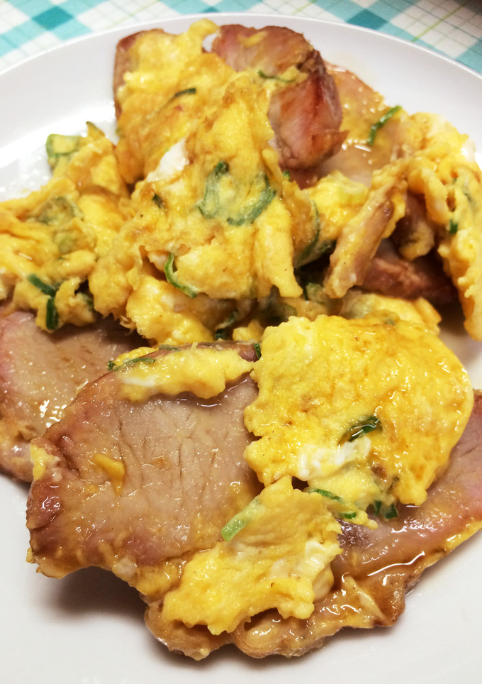 焼き豚と卵の炒め物-レシピのメイン写真