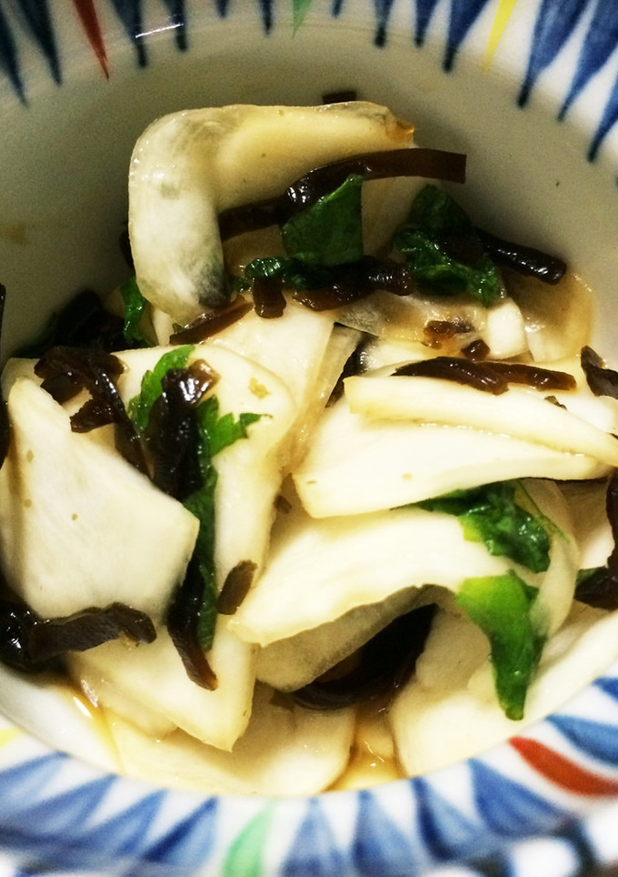 カブと塩昆布の酢の物-レシピのメイン写真