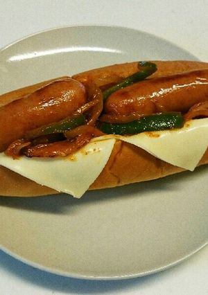 ナポリタン風ホットドッグ-レシピのメイン写真