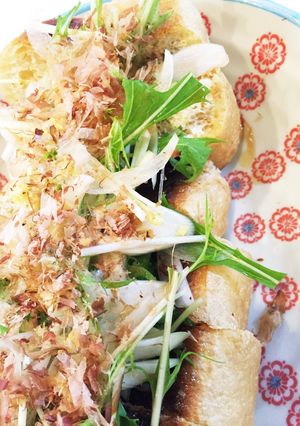 肉厚油揚げで野菜もモリモリ食べれるおかず-レシピのメイン写真