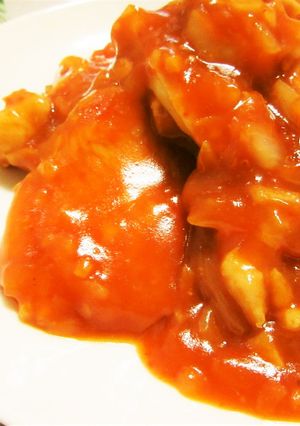 ノンオイルヘルシー♡鶏胸肉のチリソース-レシピのメイン写真