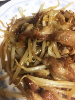簡単☆面倒くさがり☆の豚肉ともやし炒め-レシピのメイン写真