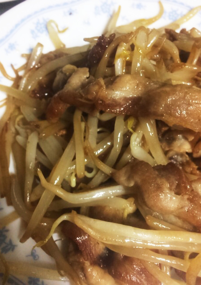 簡単☆面倒くさがり☆の豚肉ともやし炒め-レシピのメイン写真