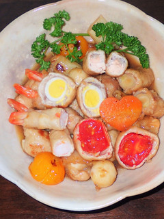豚肉の肉巻き いろいろな具材を焼き浸しに-レシピのメイン写真