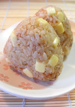 ✿チーズおかかおにぎり✿-レシピのメイン写真