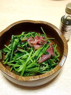 簡単!オリーブオイルで豆苗のおひたし-レシピのメイン写真