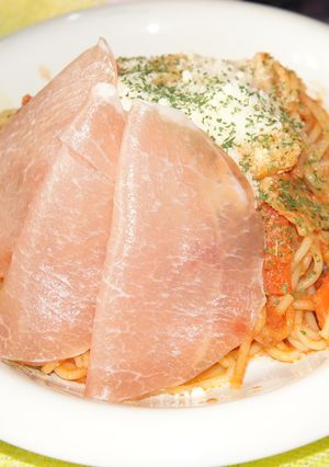 麺つゆDeトマトスパ-レシピのメイン写真
