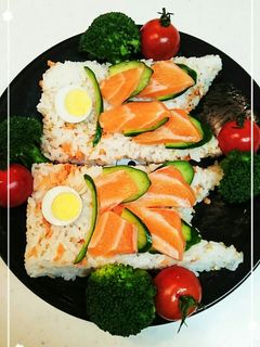 こどもの日★に鯉のぼり寿司<・)))><-レシピのメイン写真