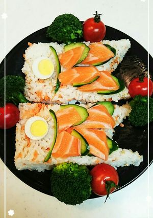 こどもの日★に鯉のぼり寿司<・)))><-レシピのメイン写真