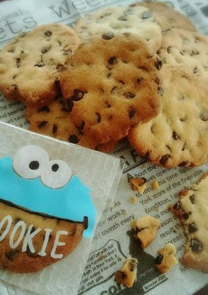 アメリカンチョコチップクッキー-レシピのメイン写真