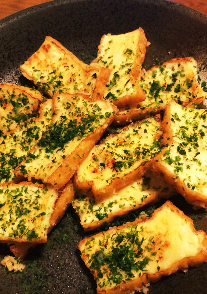 ビールのお供に！厚揚げの磯辺風チーズ焼き-レシピのメイン写真