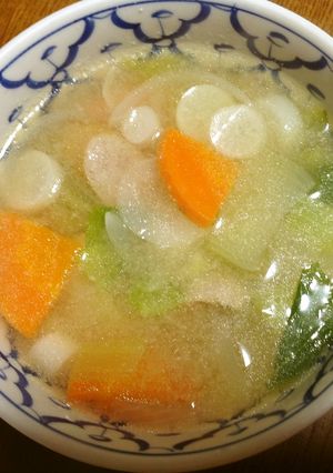 塩麹 de 具たくさんスープ-レシピのメイン写真