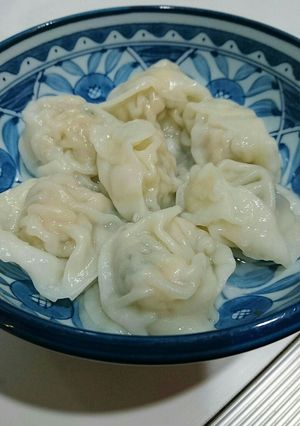 鶏肉・えのきの水餃子-レシピのメイン写真
