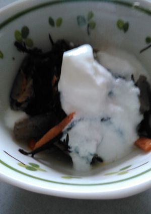 ヨーグルト On The ひじき煮-レシピのメイン写真