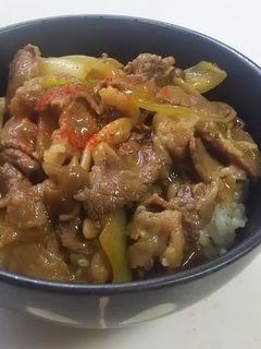 簡単!すき焼き風丼どん-レシピのメイン写真