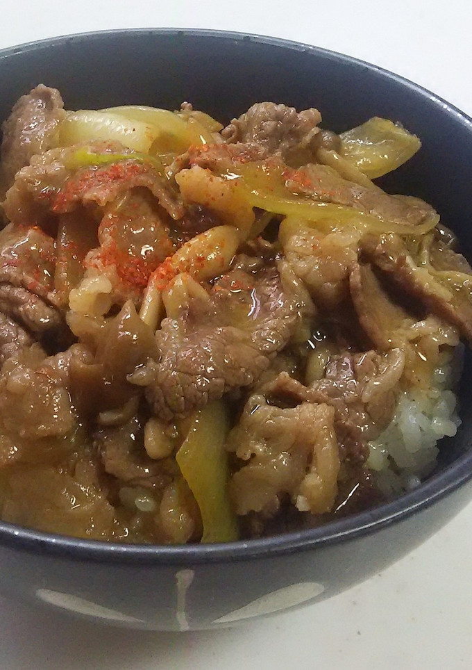 簡単！すき焼き風丼どん-レシピのメイン写真