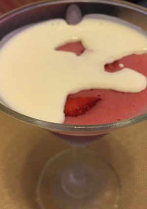 ［自宅フルコース］ストロベリーシャーベ-レシピのメイン写真