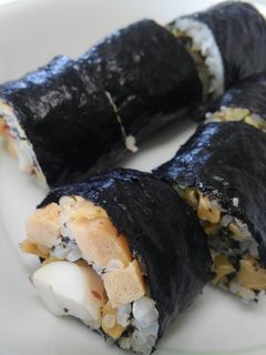タコと高野豆腐の巻き寿司-レシピのメイン写真
