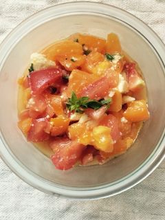 トマトのマリネスープ-レシピのメイン写真