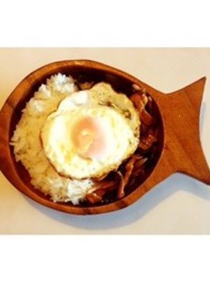 豚肉の甘味まぜまぜごはん-レシピのメイン写真