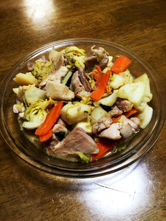 金沢のとり野菜みそで鶏肉煮-レシピのメイン写真