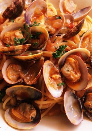 簡単激旨!あさりのあっさりトマトパスタ✨-レシピのメイン写真