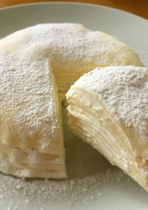 餃子の皮をアレンジ！ミルクレープ風♪-レシピのメイン写真