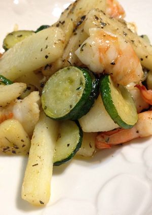 山芋炒め物イタリアン風-レシピのメイン写真