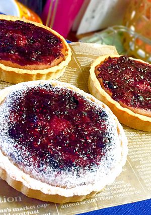 チョコとベリーのタルト-レシピのメイン写真