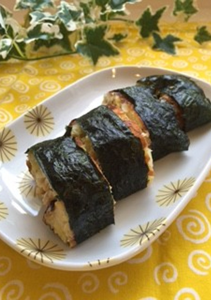 お好み焼きの海苔巻き-レシピのメイン写真