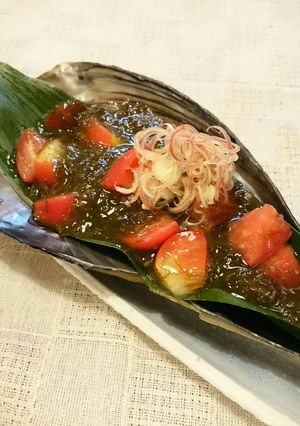 トマトもずく-レシピのメイン写真