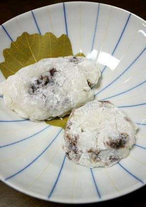 簡単！お餅で柏餅(大福)風-レシピのメイン写真