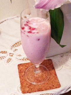 いちごミルク-レシピのメイン写真