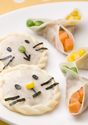 かわいいハンバーグ餃子-レシピのメイン写真