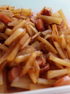 ウインナーとじゃが玉の醤油炒め-レシピのメイン写真