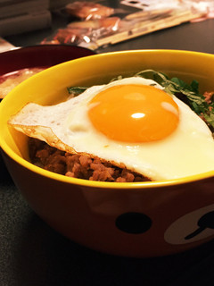 肉味噌丼-レシピのメイン写真