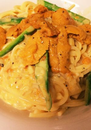 簡単アランチーノ風うにクリームパスタ-レシピのメイン写真