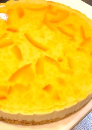 レアチーズヨーグルトケーキ♡マーマレード-レシピのメイン写真