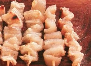 もっちもちコラーゲン！豚皮の串焼き-レシピのメイン写真