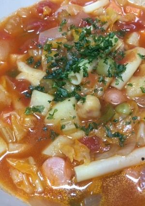 毎日栄養オイル活用☆ミネストローネ♪-レシピのメイン写真