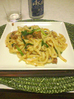 坦々麺風~焼きうどん★-レシピのメイン写真